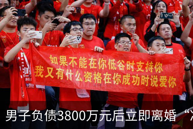 男子负债3800万元后立即离婚“净身出户”，两处房产、一辆汽车全归妻子，强制执行时其名下已无可执行财产，法院：撤销离婚财产分割约定