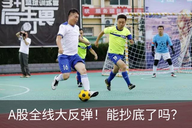 A股全线大反弹！能抄底了吗？